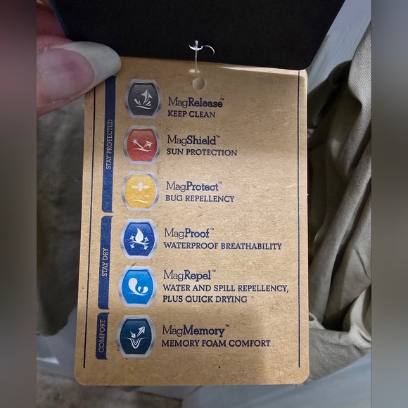 Magellan Outdoors Men's Tan Long Sleeve Fish Gear 2xl - Picture 8 of 15